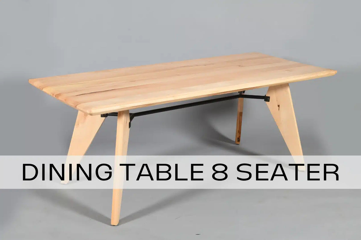 Buy Wooden Dining Table 8 Seater Online in India– Sandcolour