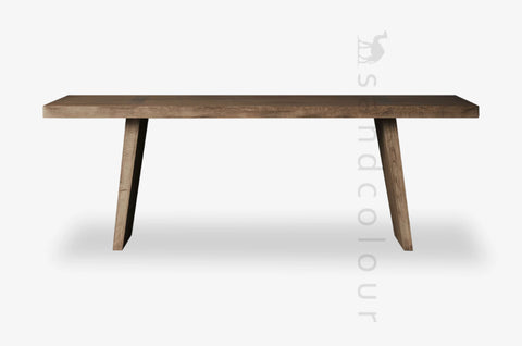 Avery wood dining table