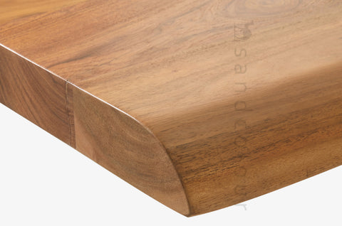 Live edge wood table top 1
