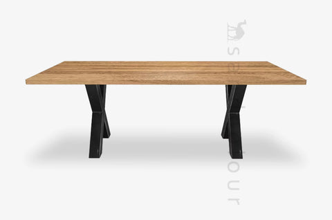 Mia solid wood dining table