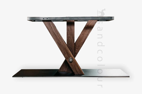 Wooden table base 2