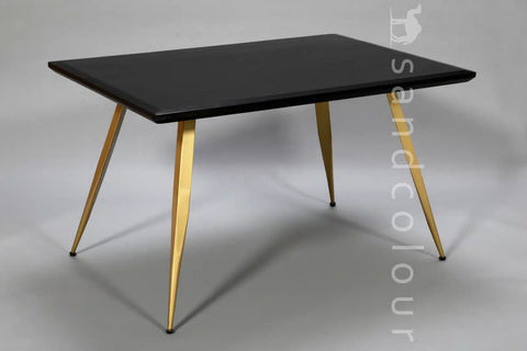 Helen Charcoal Table - Golden -1