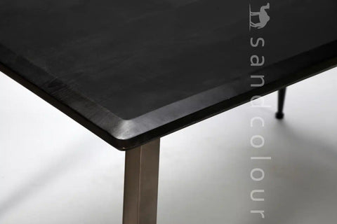 Helen Charcoal Table - Grey -hover