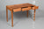 Joey Beech Wood Desk – Brown Leatherite- 1