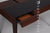 Joey Walnut Wood Desk – Black Leatherite