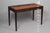 Joey Walnut Wood Desk – Brown Leatherite - Lifestyle