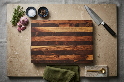 Kitchen Prep Combo: Astonis Acacia & Mango Baby Chopping Boards