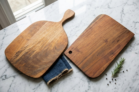 Kitchen Prep Combo: Chronos Acacia & Mango Baby Chopping Boards