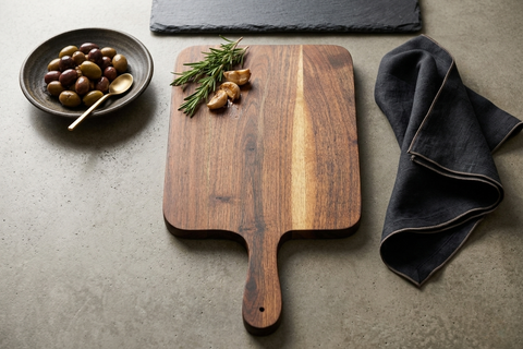 Kitchen Prep Combo: Helios Acacia & Mango Wood Baby Chopping Boards